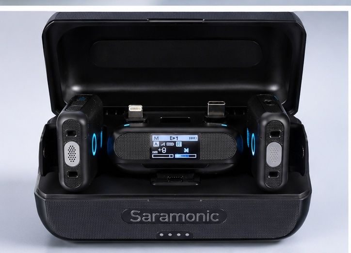 Микрофон Saramonic Blink500 B2+. Повер банк в подарок.