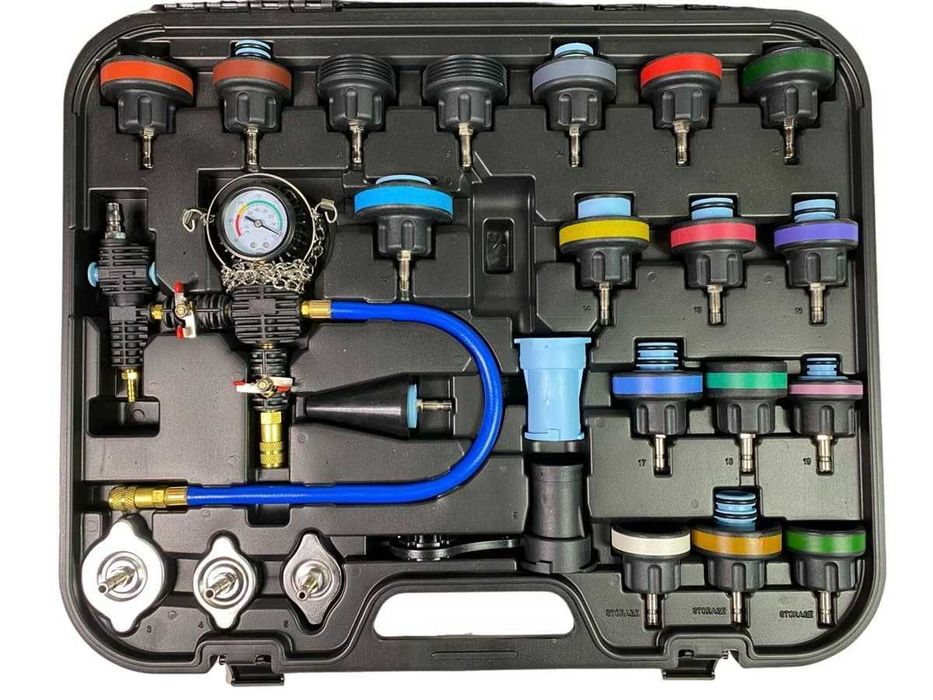 Комплект тестер за проверка на охладителната система KRAFTWELLE