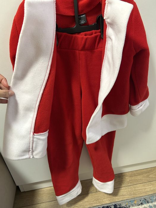 Costum de Mos Craciun baietii copii 4-6 ani