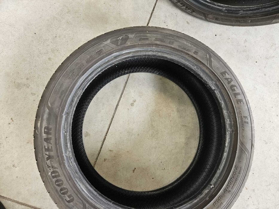 Set 2 Anvelope VARA 215.45.17 "Goodyear" ; stare buna