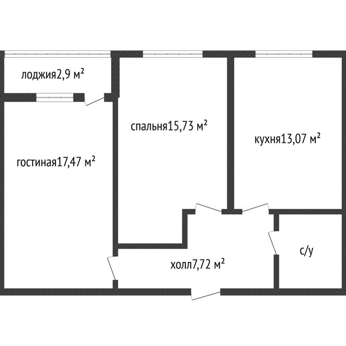 Продажа 2-комнатной квартиры