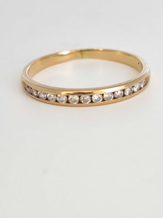 verigheta 14k ZEI cu diamante 0,20ct