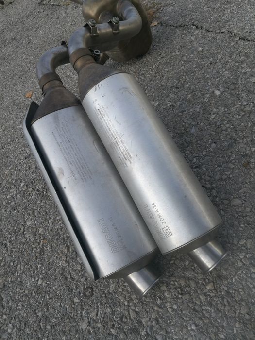 Ducati Monster S2R 800 генерация ауспуси