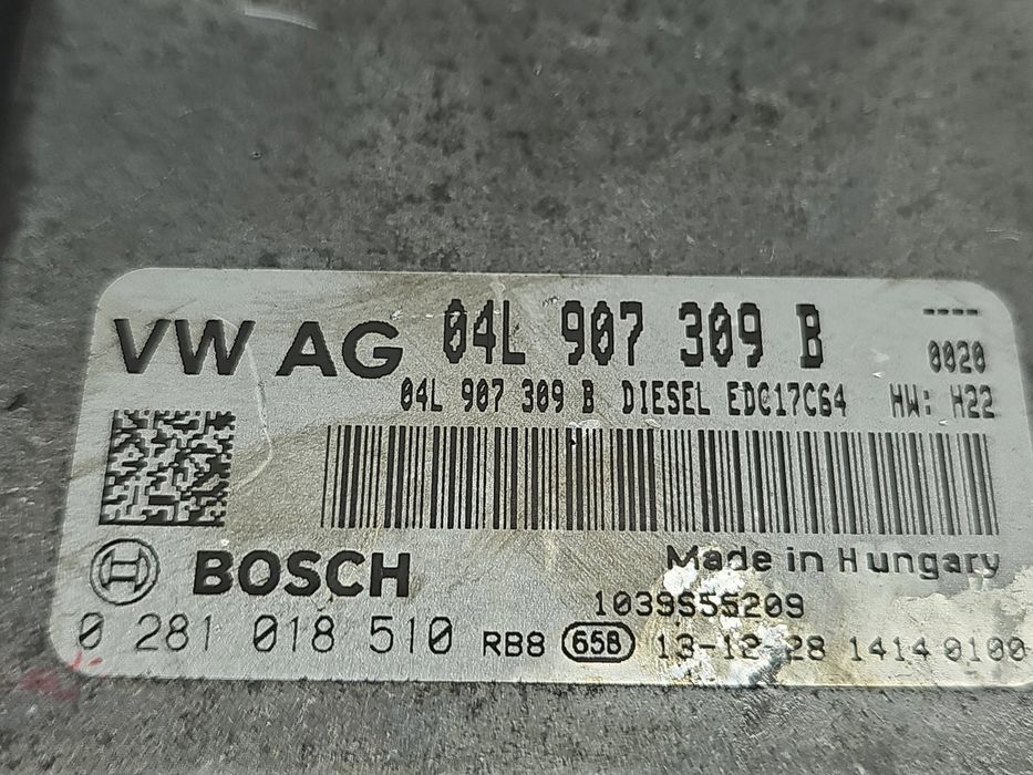 Calculator motor ECU Skoda Octavia 3 (5E3) [Fabr 2012-2020] 04L907309B