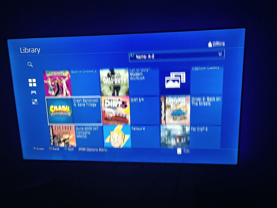 Прошитая Playstation 4 PRO 1TB, два джойстика