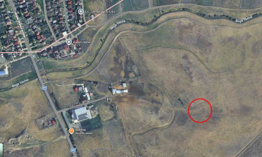 Vând 2 terenuri intravilane în Sânandrei – 897 mp și 910 mp – 45 €/mp negociabil - Vedere 4