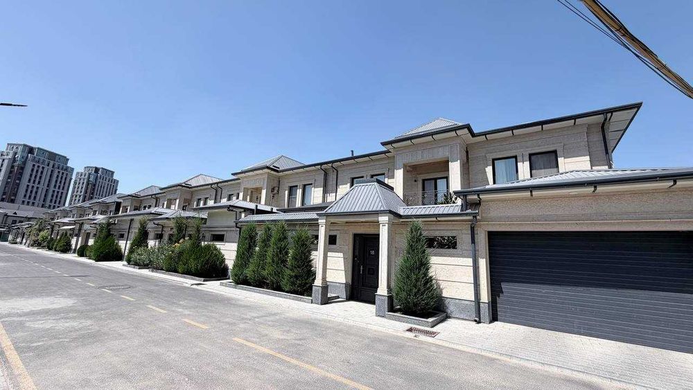 закрытый охраняемый SAYRAM VILLAGE 24/7 |  роскошный КОТТЕДЖ 450 М²