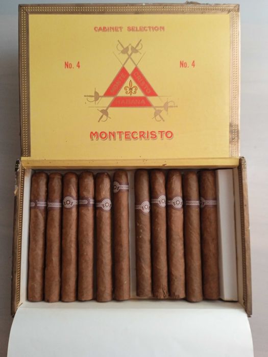 Табакери Куба Празна кутия дървина Montecristo