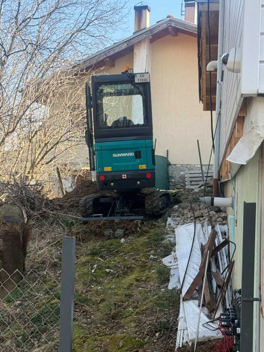 Мини багер и самосвал до 3.5т