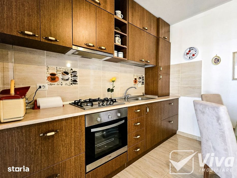 Soleia ValeaLupului, 3 CAMERE, 64mp, etaj 1/4, mobilat & utilat! — fotografia 1