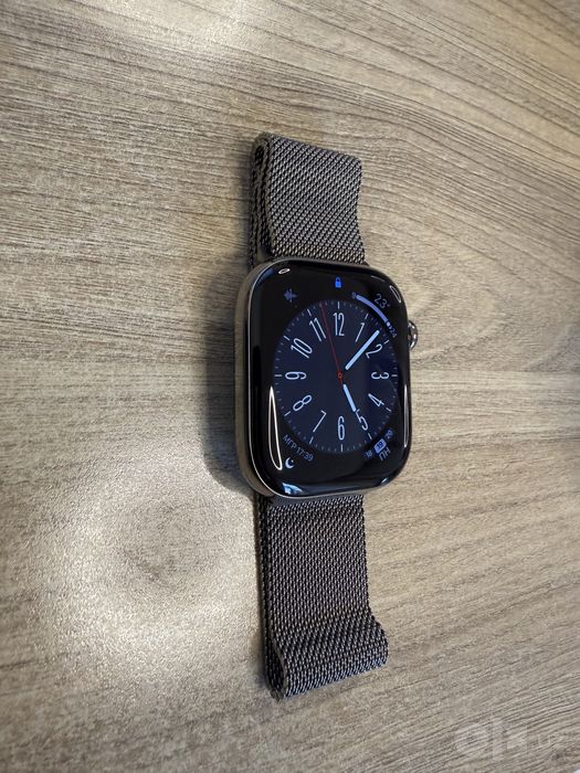 Apple watch 11 series titanium
