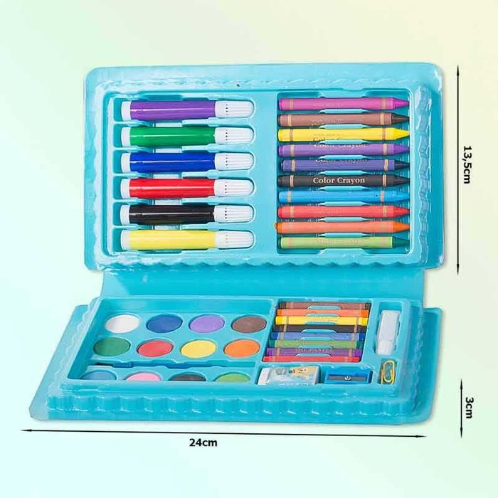 Детски комплект за рисуване в кутия – 42 части