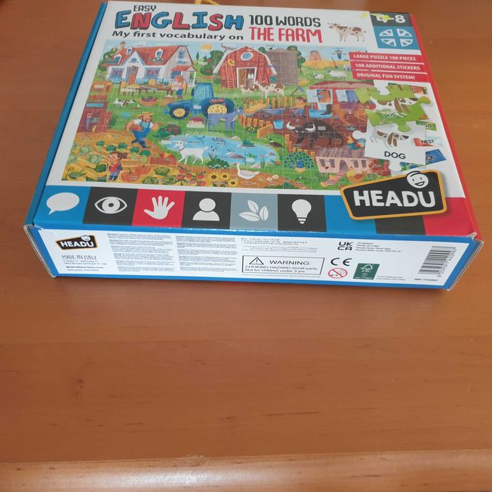 Лот от 2 пъзела за 4-8 години Clementoni и Headu