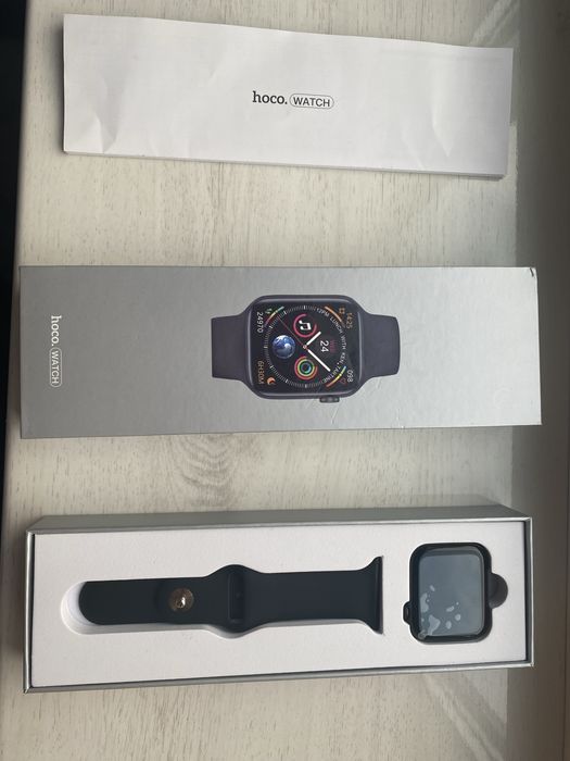 Часы умные черные