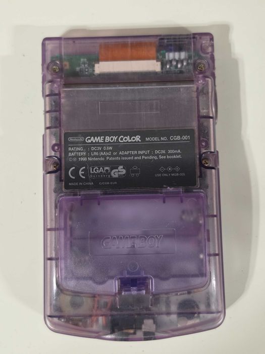 Nintendo Gameboy Color transparent