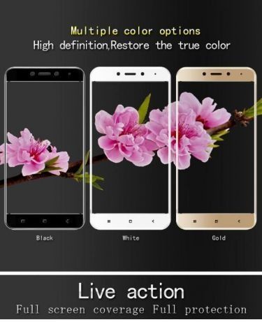 Folie sticla Full size 2.5D Xiaomi Redmi 4, 4x, Note 4, Note 4X, Mi 6