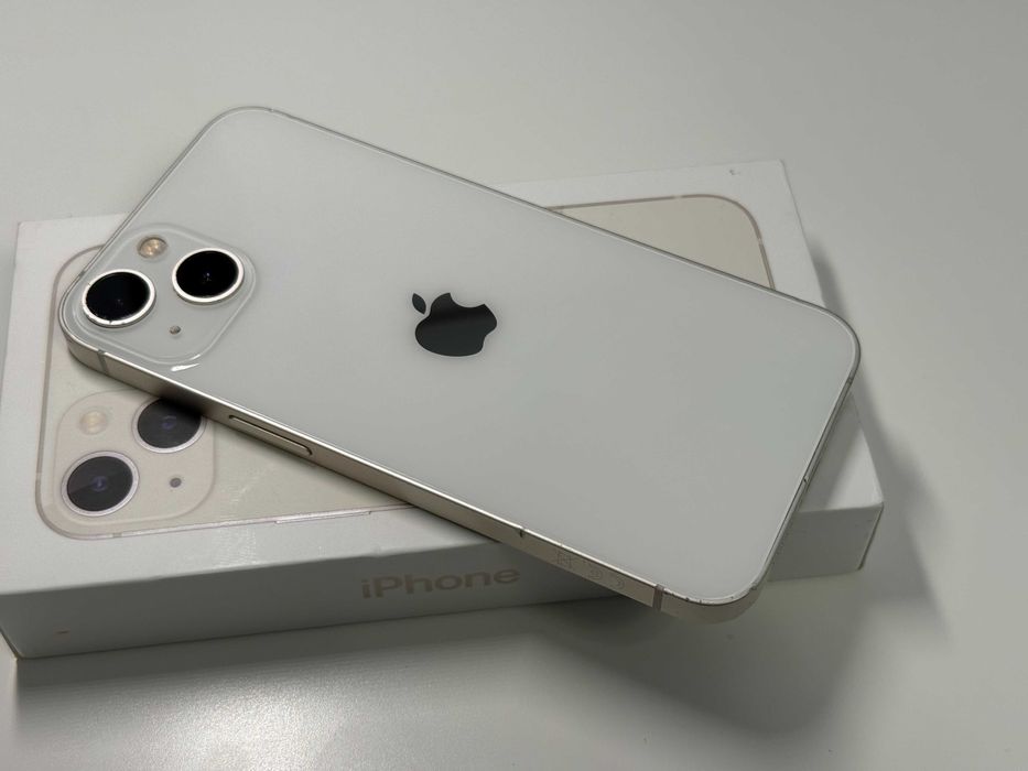 iPhone 13, White, 128Gb, Liber de retea, | Cod G787 |
