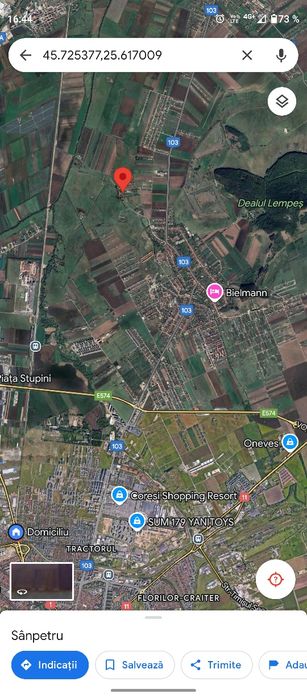 Vând pământ  pentru casa