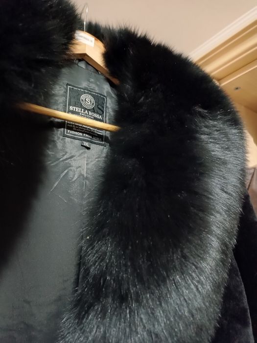 Мутоновая шуба в отличном состоянии