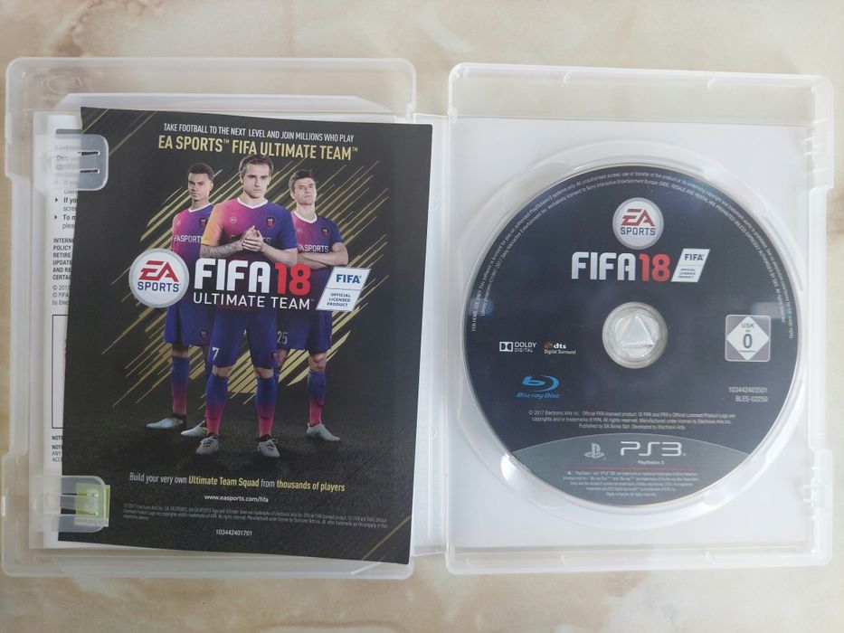 [PS3] Vând joc FIFA 18 original pentru PlayStation 3 //poze reale