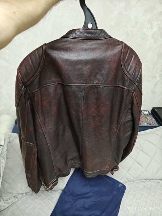 Куртка кожаная мужская