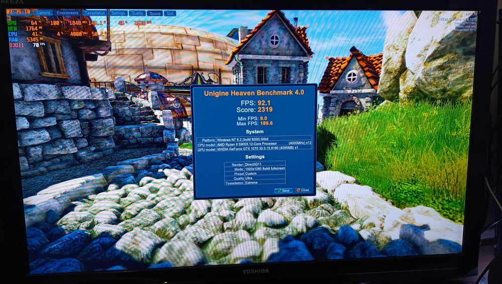 компютър за тежки приложения - AMD Ryzen 9 5900x - 1TB m.2 - Wi-Fi 6