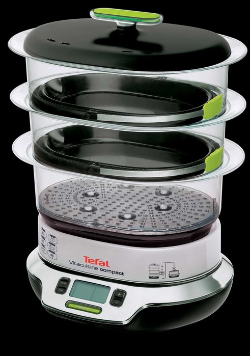 Tefal Vitacuisine Compact - уред за готвене на пара, почти нов