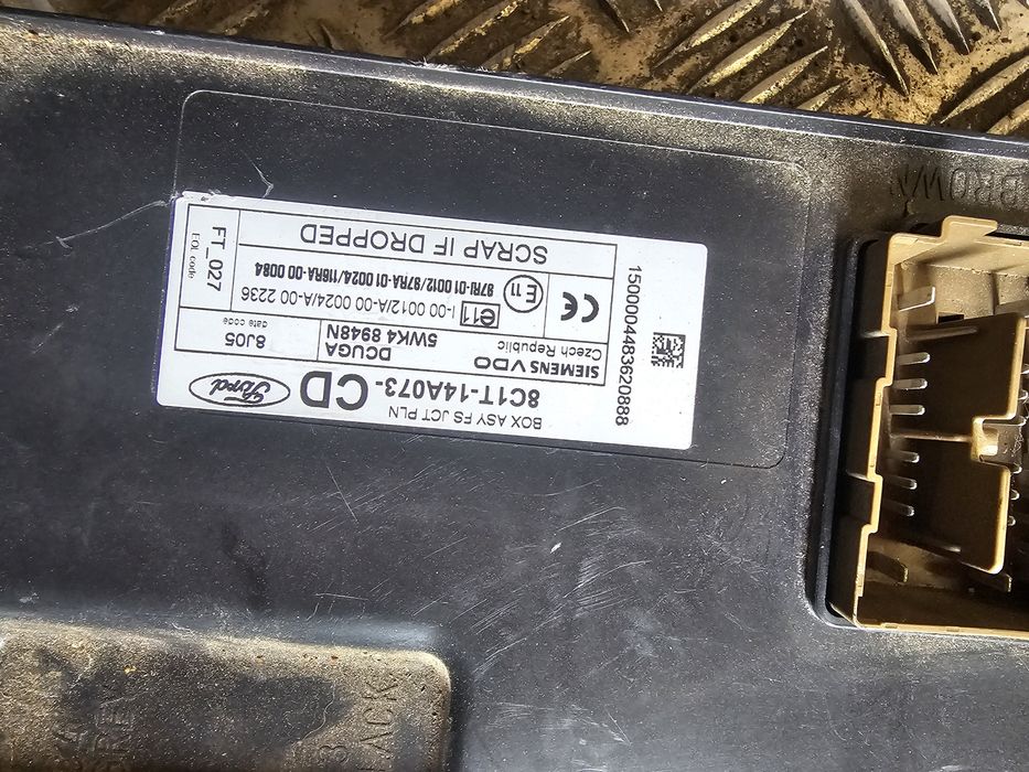 Tablou sigurante bord, cod 8C1T-14A073-CD, Ford Transit, 2.2 TDCI