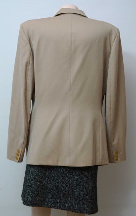 Sacou MaxMara bej din lana marimea 44