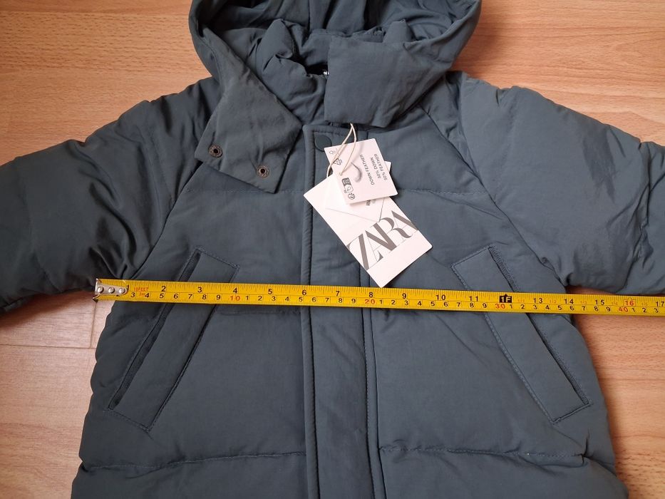 Ново зимно яке Zara с пух, размер 92 см