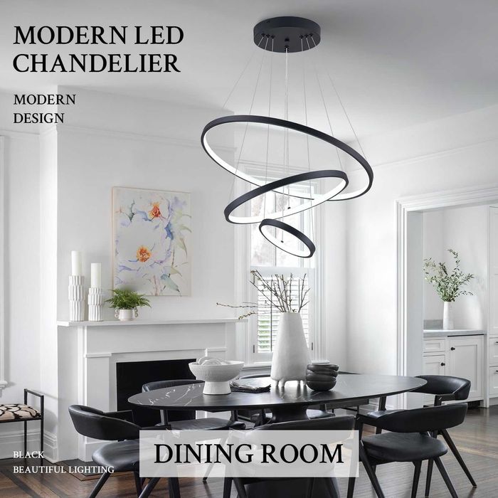 Модерен LED полилеи 72W