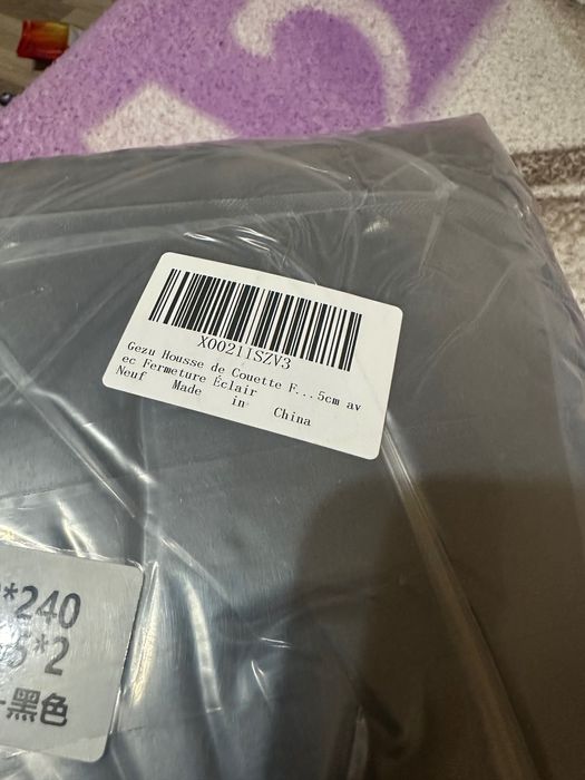 Laynenburg Cuvertura de pat mare 100% bumbac nou, sigilat