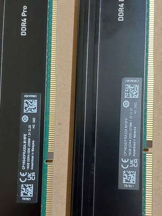 32GB 3200Mhz CL22 - DDR4 RAM памет