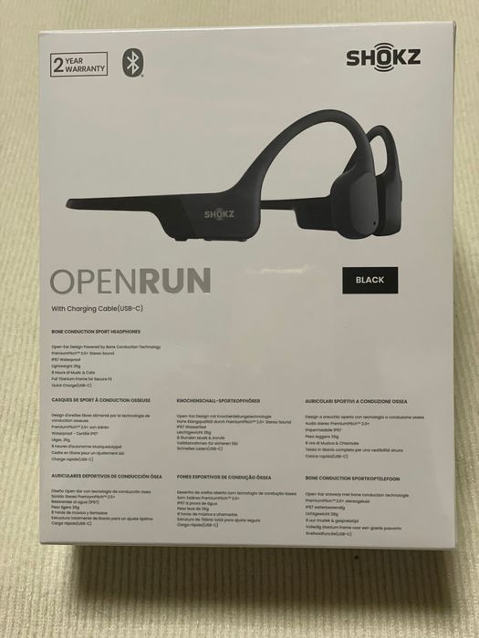 Căști Shokz OpenRun Black S805 | Noi, sigilate
