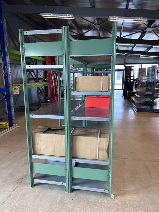 Метални стелажи склад гараж магазин
