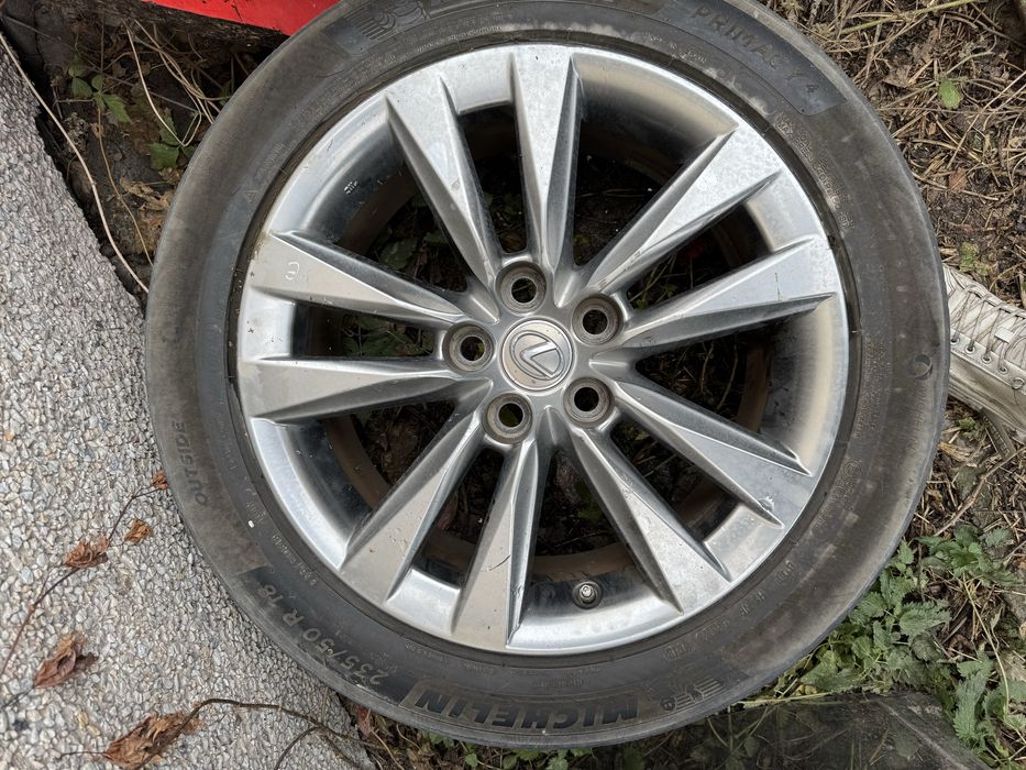 Колеса lexus LS460 5штук диски с резиной