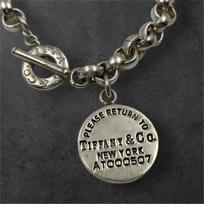 Сребърно колие Tiffany & Co