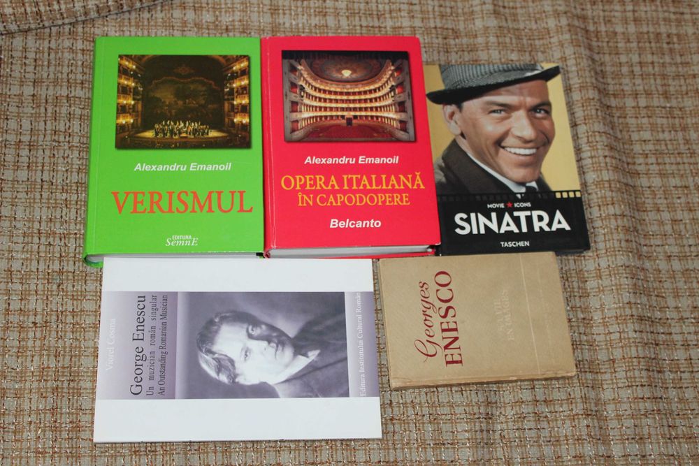 32 carti muzica istoria muzicii Iosif Sava Itinerare Alexandru Emanoil Verismul Opera italiana in capodopere Opera romantica rusa George nescu