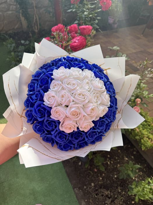 Buchete / aranjamnete din trandafir de sapun