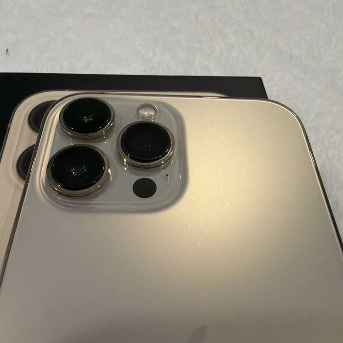 iPhone 13 Pro Max Gold 86%Bat 128GB totul original liber retea