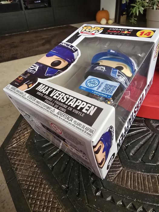Funko pop F1 Max Verstappen