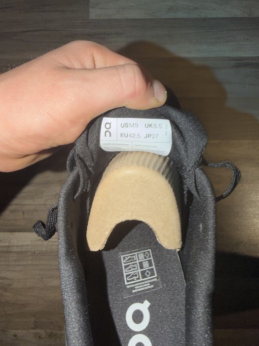 Papuci ON RUNNING On Cloud X 4 "Black Eclipse"{42.5}