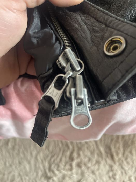 Кожено яке Armani Jeans размер М/50