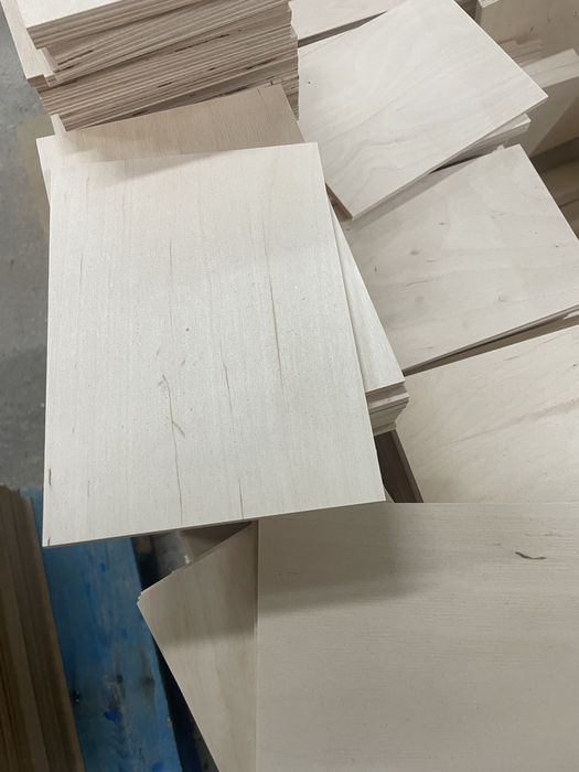 Брезов Шперплат 3 мм- директен внос! Разкрой! За лазерно гравиране!