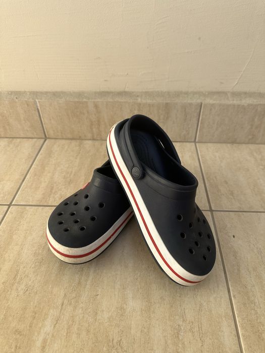 Детски чехли Crocs, размер 36-37 (J4), тъмносини