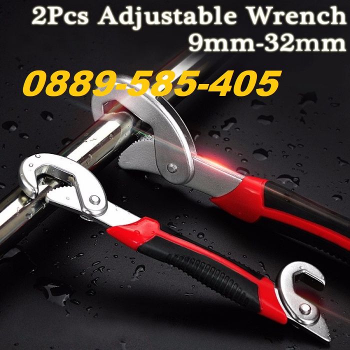 ТВ ОРИГИНАЛ - Два броя универсален гаечен ключ - инструменти