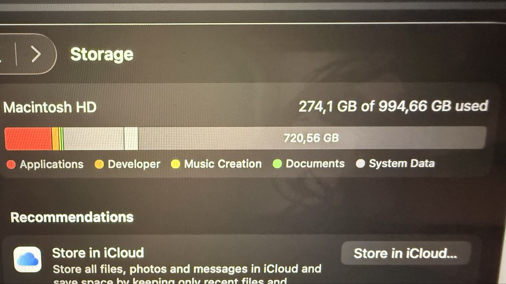 Macbook M1 Pro 16”