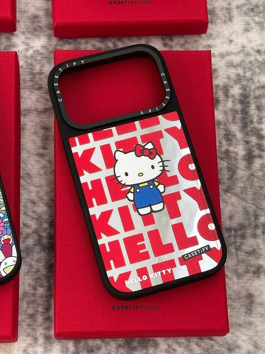 Huse Casetify Takashi Murakami/ Hello Kitty 17, 17 pro si 17 pro max / 16,pro, pro max