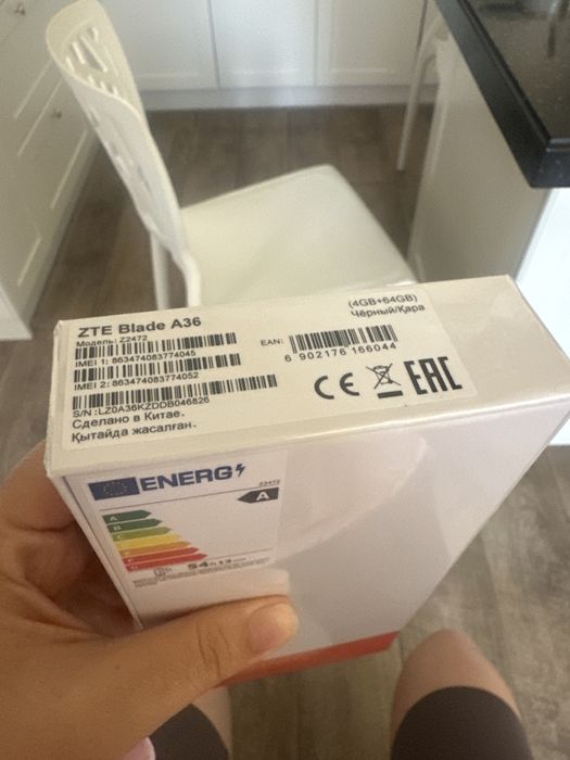 Смартфон ZTE A36 64gb