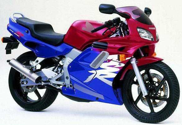 Стикери Honda NSR 125 1999г.-2000г. лепенки хонда нср графики nsr125